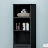 Contemporary Free Standing Linen Tower Storage Bathroom Cabinet - NH491113