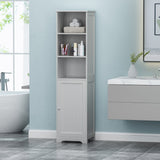 Contemporary Free Standing Linen Tower Storage Bathroom Cabinet - NH491113