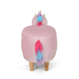 Velvet Unicorn Ottoman - NH152013