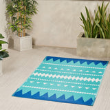 Outdoor Boho Scatter Rug - NH120113