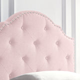 Contemporary Upholstered Twin Headboard - NH845113