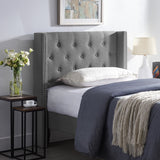 Contemporary Upholstered Twin Headboard - NH476113