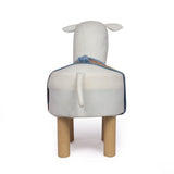 Handcrafted Kids Alpaca Ottoman - NH618213