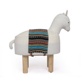 Handcrafted Kids Llama Ottoman - NH518213