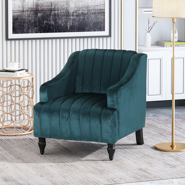 Glam Velvet Club Chair - NH647013