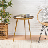 Modern Aluminum Accent Table - NH640113