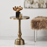 Modern Aluminum Accent Table - NH150113