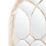 Traditional Arched Windowpane Mirror - NH055113