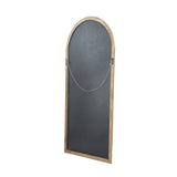 Traditional Arched Windowpane Mirror - NH055113