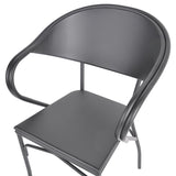 Outdoor Modern Dining Chair (Set of 2) - NH063113