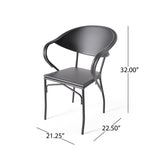 Outdoor Modern Dining Chair (Set of 2) - NH063113