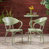 Outdoor Modern Dining Chair (Set of 2) - NH063113