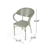 Outdoor Modern Dining Chair (Set of 2) - NH063113