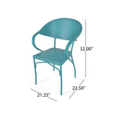 Outdoor Modern Dining Chair (Set of 2) - NH063113