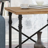 Mckynna Modern Industrial End Table