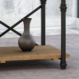 Mckynna Modern Industrial End Table