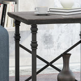 Mckynna Modern Industrial End Table