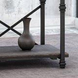 Mckynna Modern Industrial End Table