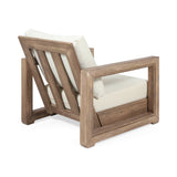 Outdoor 3 Piece Acacia Wood Chat Set - NH039213