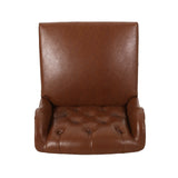 Contemporary Wingback Tufted Swivel Office Chair - NH931313