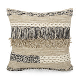 Hand-Loomed Boho Pillow Cover - NH215213