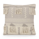 Hand-Loomed Boho Pillow Cover - NH845213