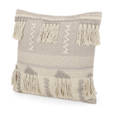 Hand-Loomed Boho Pillow Cover - NH845213