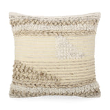 Hand Loomed Boho Pillow Cover - NH785213