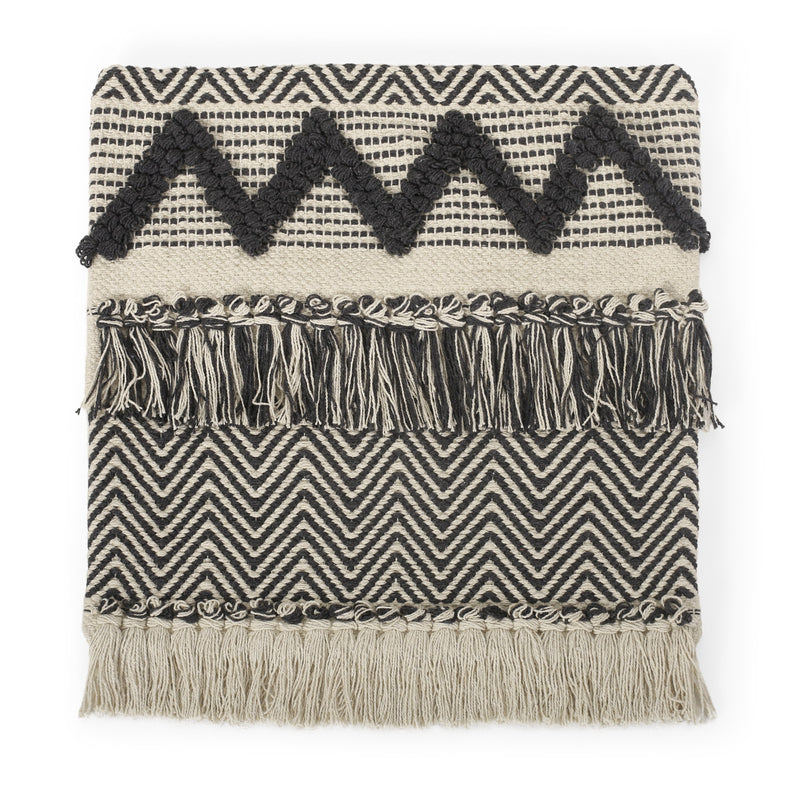 Hand-Loomed Boho Pillow Cover - NH235213