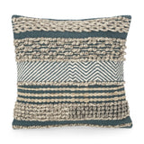 Hand-Loomed Boho Throw Pillow - NH835213