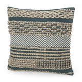 Hand-Loomed Boho Throw Pillow - NH835213