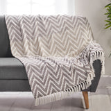 Boho Fabric Throw Blanket - NH416213