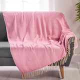 Boho Fabric Throw Blanket - NH516213