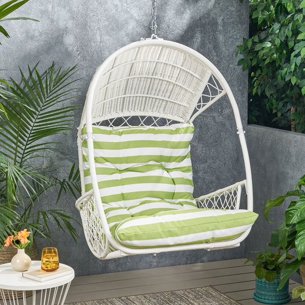 Wicker Hanging Chair with Cushion (Stand Not Included) - NH758113