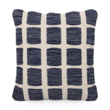 Hand Loomed Boho Throw Pillow - NH356213