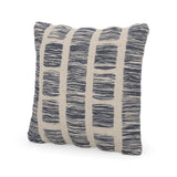 Hand Loomed Boho Throw Pillow - NH166213