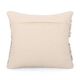 Hand Loomed Boho Pillow Cover - NH366213