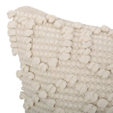 Hand Loomed Boho Throw Pillow - NH376213