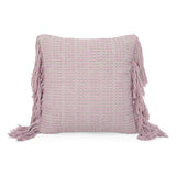 Hand Loomed Boho Pillow Cover - NH976213