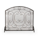 Contemporary Iron Fireplace Screen - NH559113