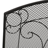 Contemporary Iron Fireplace Screen - NH559113