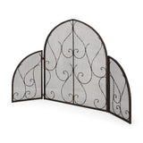 Modern Iron Fireplace Screen - NH041213