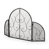 Modern Iron Fireplace Screen - NH041213