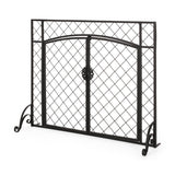 Contemporary Iron Fireplace Screen - NH831213