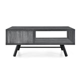 Mid-Century Modern Coffee Table with Storage - NH722313