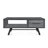 Mid-Century Modern Coffee Table with Storage - NH722313