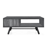 Mid-Century Modern Coffee Table with Storage - NH722313