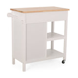 Contemporary Kitchen Cart with Wheels - NH643313