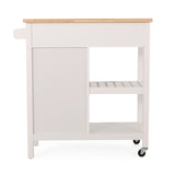 Contemporary Kitchen Cart with Wheels - NH643313