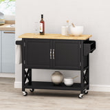 Farmhouse Kitchen Cart with Wheels - NH343213